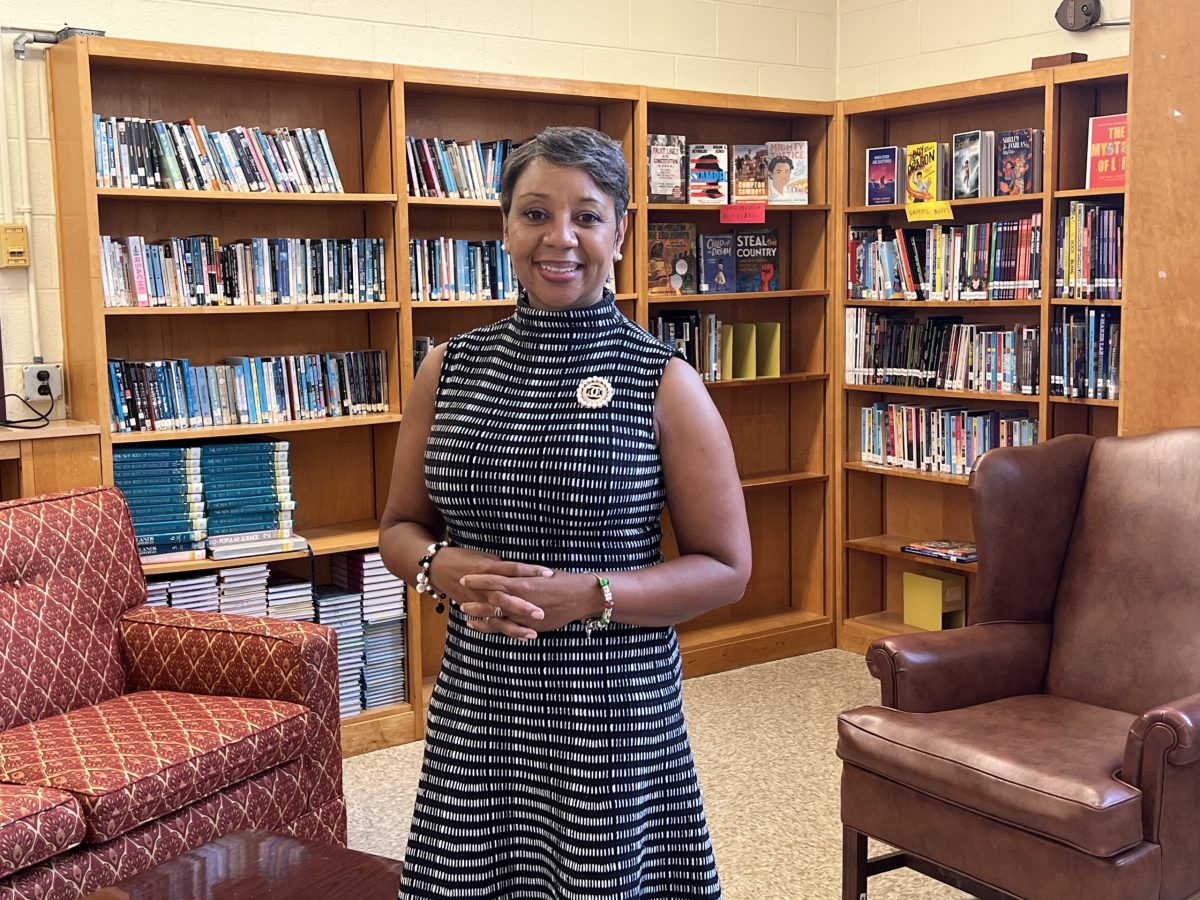 **FILE** Prince George's County Public Schools CEO Monica Goldson at Benjamin Tasker Middle School (Anthony Tilghman/ Washington Informer)