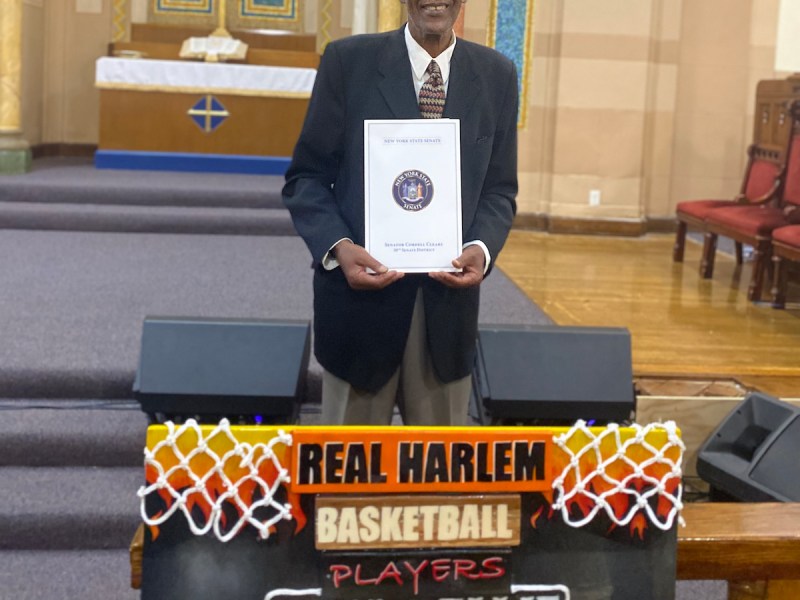 Mike Green was inducted into the Real Harlem Basketball Player Hall of Fame on Aug. 12. (Micha Green/ The Washington Informer)