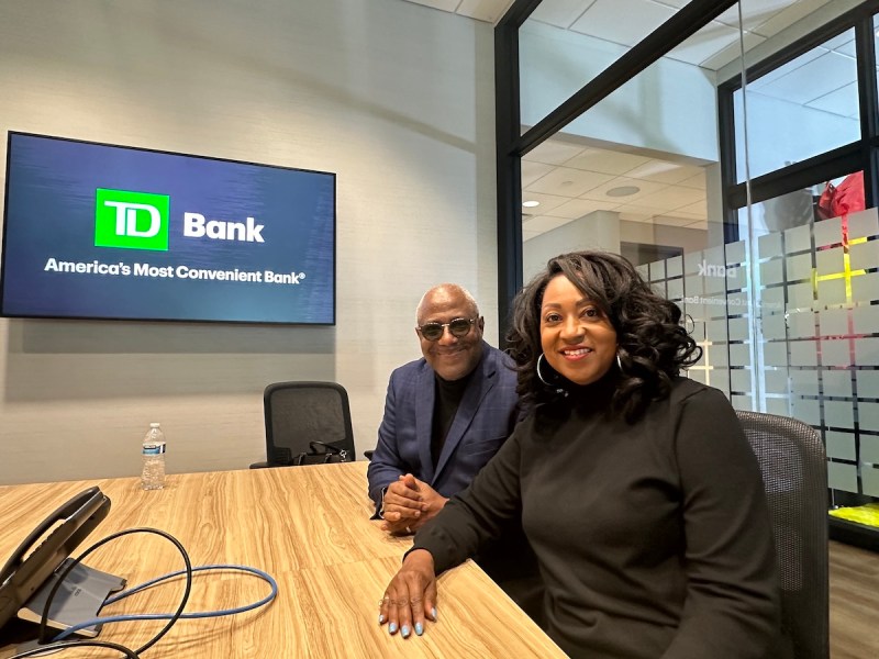 Pastor Kendrick Curry and associate pastor Karen Curry share why they welcome TD Bank to Ward 7. (DR Barnes/The Washington Informer)