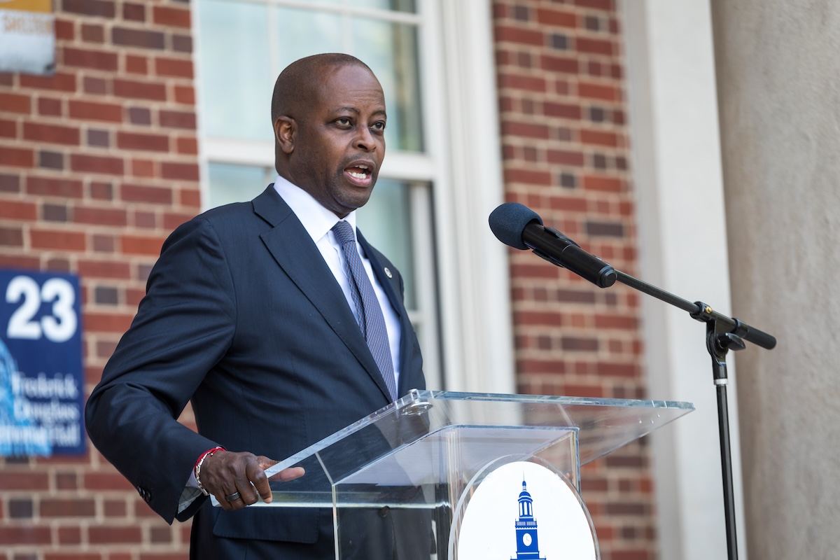 **FILE** Dr. Wayne A.I. Frederick, former president of Howard University, is the new interim chief executive officer of the American Cancer Society and its affiliate, the American Cancer Society Action Network. (Shedrick Pelt/The Washington Informer)