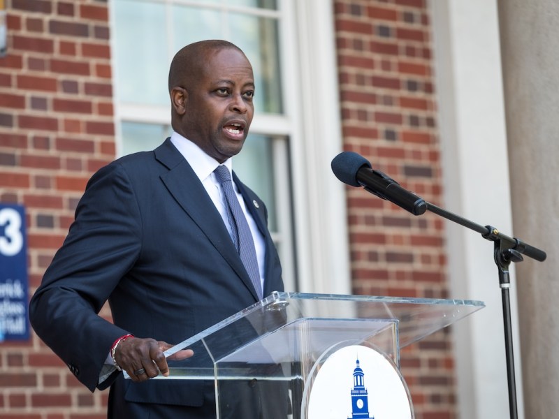 **FILE** Dr. Wayne A.I. Frederick, former president of Howard University, is the new interim chief executive officer of the American Cancer Society and its affiliate, the American Cancer Society Action Network. (Shedrick Pelt/The Washington Informer)