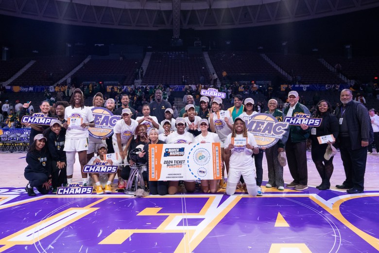 Norfolk State University’s women’s basketball team defeated Howard University, keeping the title of Mid-Eastern Athletic Conference champions. (Courtesy photo)