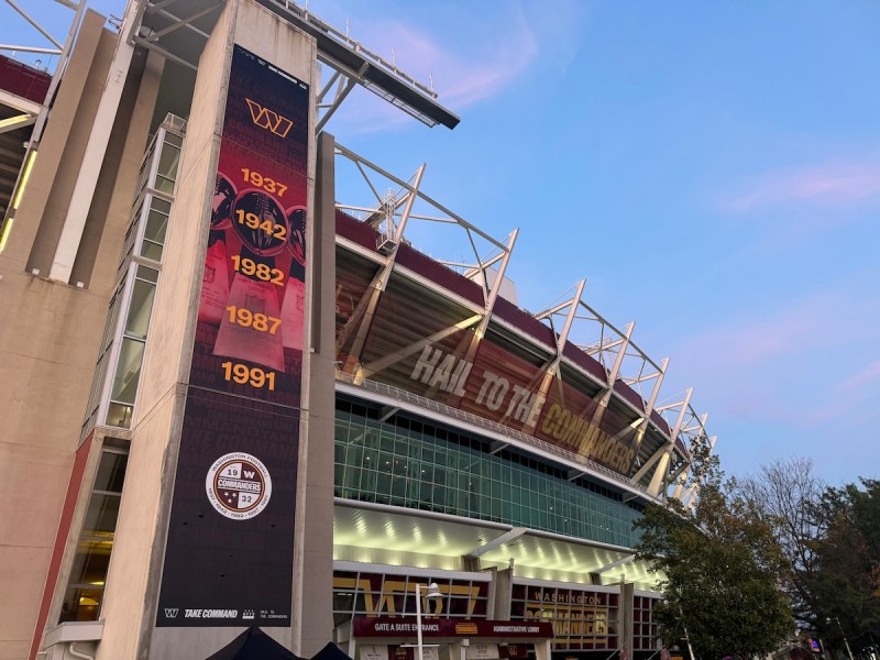 The former FedEx Field is now Northwest Field. The partnership between the Commanders and Northwest Financial Credit Union will officially begin on Sep. 15. (Anthony Tilghman/The Washington Informer)