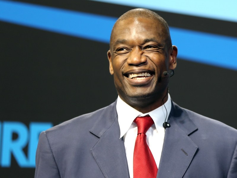 **FILE** Dikembe Mutombo (Vinod Divakaran, CC BY-SA 2.0 via Wikimedia Commons)