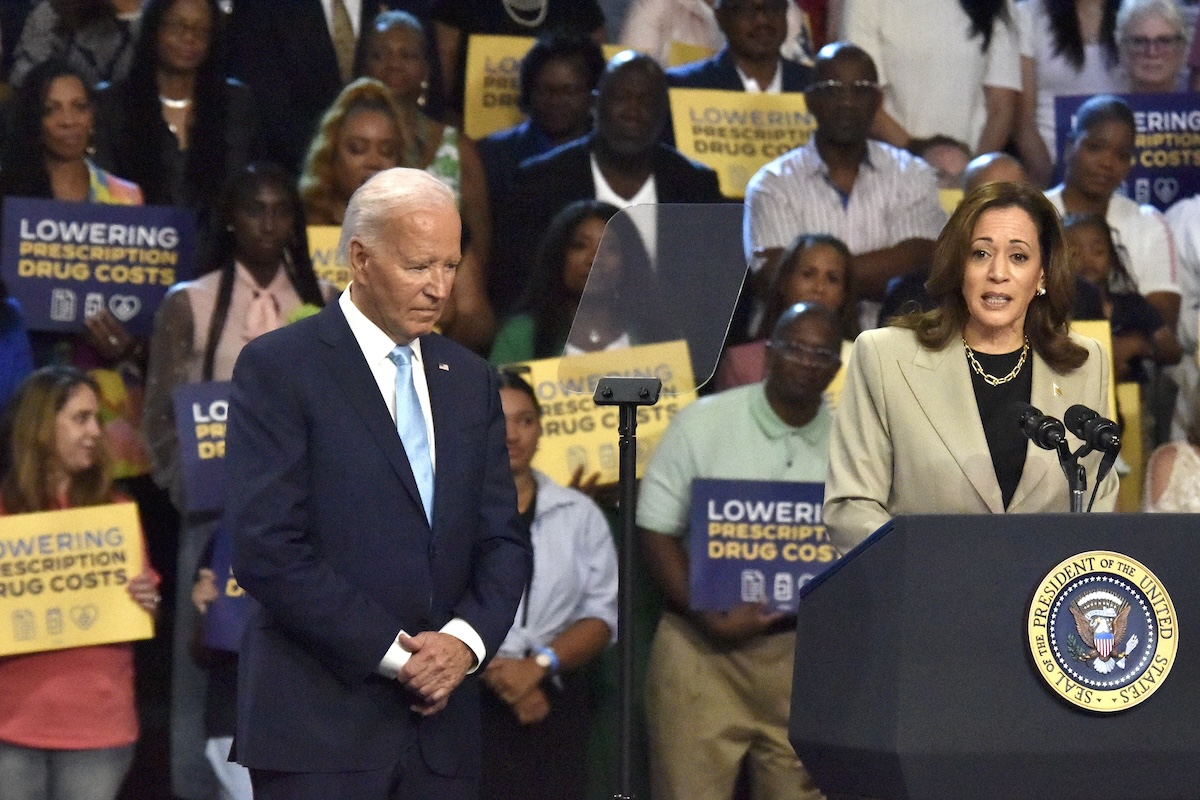 **FILE** In the aftermath of Hurricane Milton’s devastating impact on Florida, President Joe Biden and Vice President Kamala Harris have mounted a robust federal response to assist recovery efforts. (WI photo)