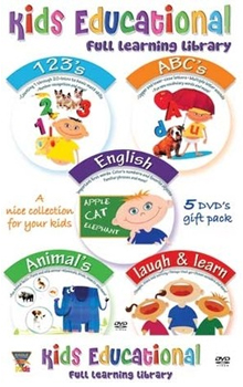 Kids Educational Set 1 (Set of 5 DVD's)